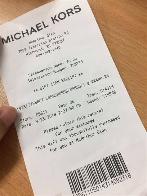 michael kors exchange without gift receipt|michael kors afterpay return policy.